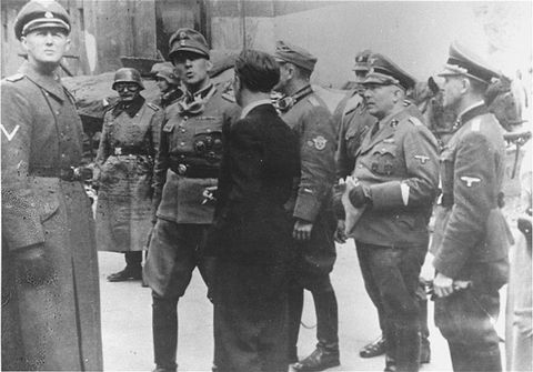 Konrad, Stroop, Brandt - Warsaw Ghetto